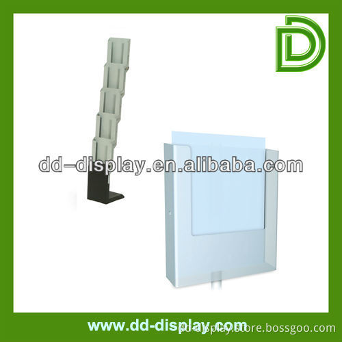 good quality customized acrylic booklet shelf